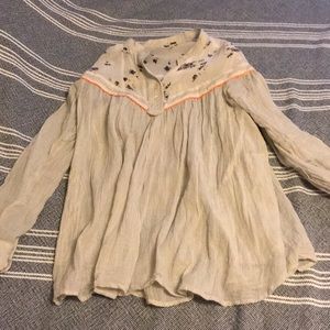 Free people blouse size small